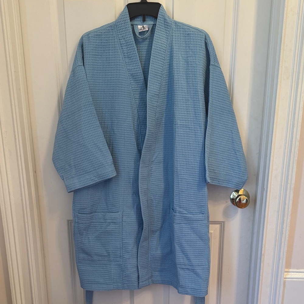 Light blue robe.  A-10